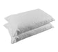 APXB 4x Pack Pillow Protectors Covers - White Mildew Fungal Dust Proof Stain Resistant