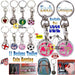 APXB UK £1 Pound Coin Trolley Token Locker Supermarket Fob Keyring Keychain