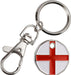 APXB UK £1 Pound Coin Trolley Token Keyring - Supermarket Fob, Locker Keychain