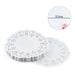 MAXPERKX 125pcs Napkin Lace Round Paper Doilies Table Covers Doyleys Catering Cake Holder