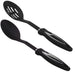  Picture of the slotted turner, a versatile stainless steel cooking utensil, ideal for flipping and turning food