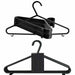 Adult Black Coat Hangers Set - Front View