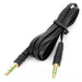 APXB 1m 3.5mm Stereo Audio Cable connected to a car's audio system