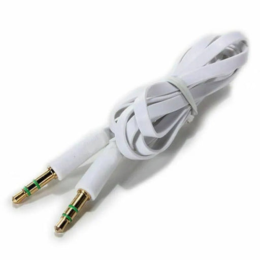 APXB 1m 3.5mm Stereo Audio Cable coiled up