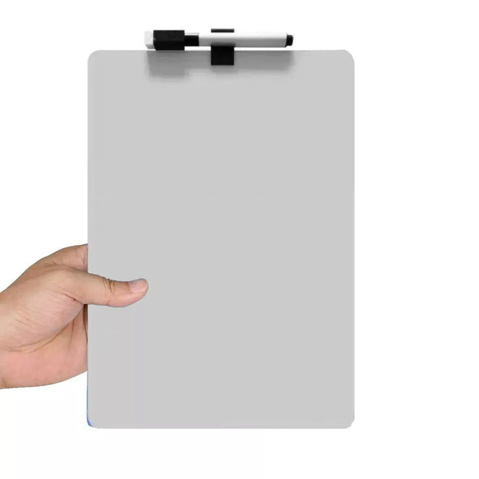 APXB Magnetic Whiteboard, A4 Size, Office Memo Board with Accessories