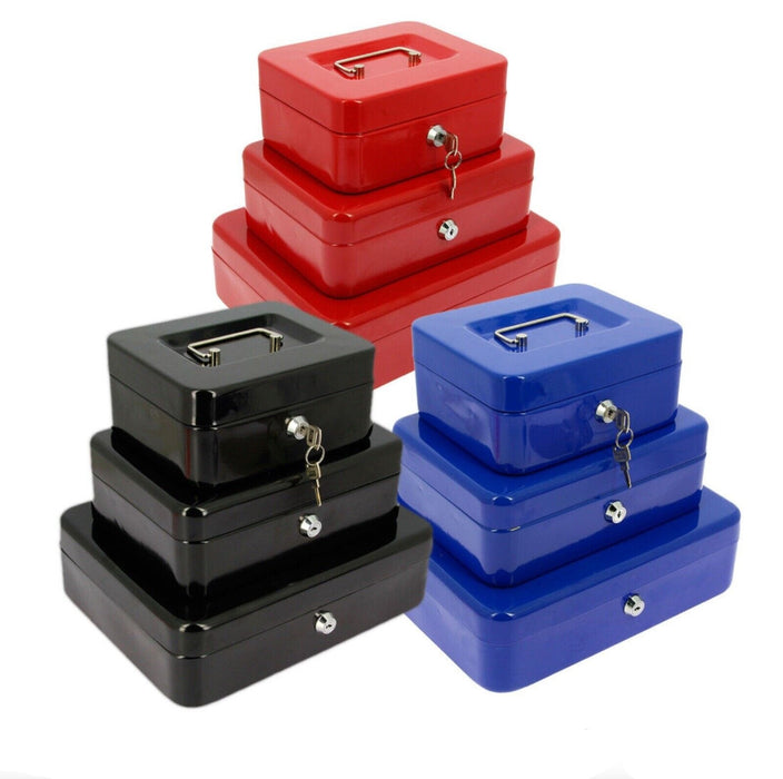  Image showcasing the attractive design and gloss finish of the cash box