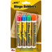 4x Bingo Dabbers Markers, Mixed Colours Pens for Game, Party Activities, and Tickets Set