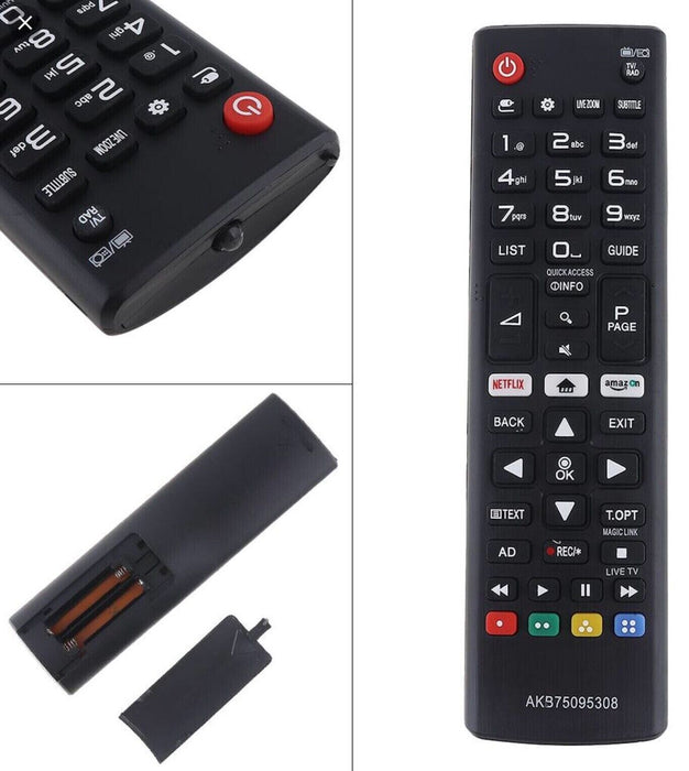  Compatible with LG TVs - Replacement Remote Control AKB75095308