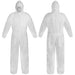 Coverall Hooded Safety Suit Full Body Protective Work Overall