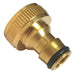 Durable brass hosepipe connector for long-term use