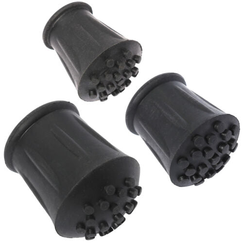  Introduction image of the Rubber Walking Stick Ferrules Cane Crutch Bottom Grip End 15/19/22/25mm - 100 PCS Pack