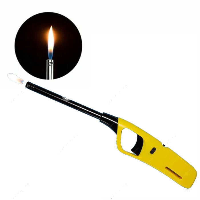 Image illustrating the use of the gas lighter around the home, kitchen, and workshop