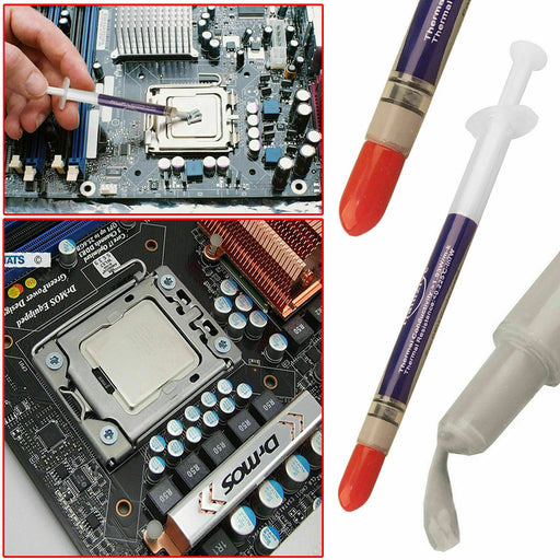 Gray Color Thermal Grease Syringe for Heat Dissipation