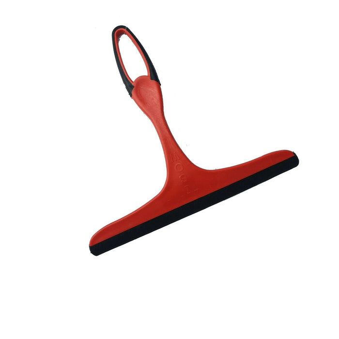 Handheld window cleaner wiper squeegee for various surfaces