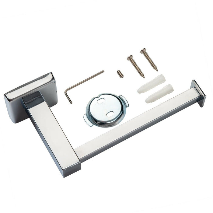 High-Quality Chrome Toilet Paper Holder - Wall Mounted