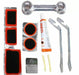 Bike Inner Tube Repair Kit with Tyre Patches, Glue, and Essential Tools