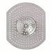 MAXPERKX Bath Drain Hair Trap, Plug Hole Strainer for Sink and Basin