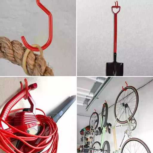 MAXPERKX Bicycle Ceiling and Wall Hanger Hooks for Storage