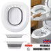 MAXPERKX Foldable Bidet Basin, Portable Sitz Bath Bowl