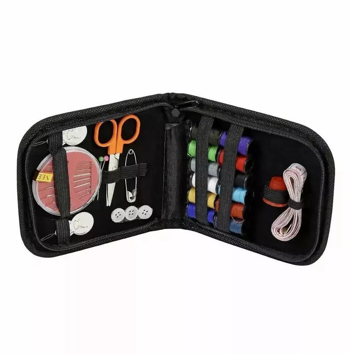 Sewing Kit by MAXPERKX with Scissors, Buttons, and Pins