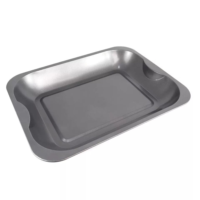 MAXPERKX Non-Stick Rectangle Roaster, 38x30cm, Ideal for Large Meals