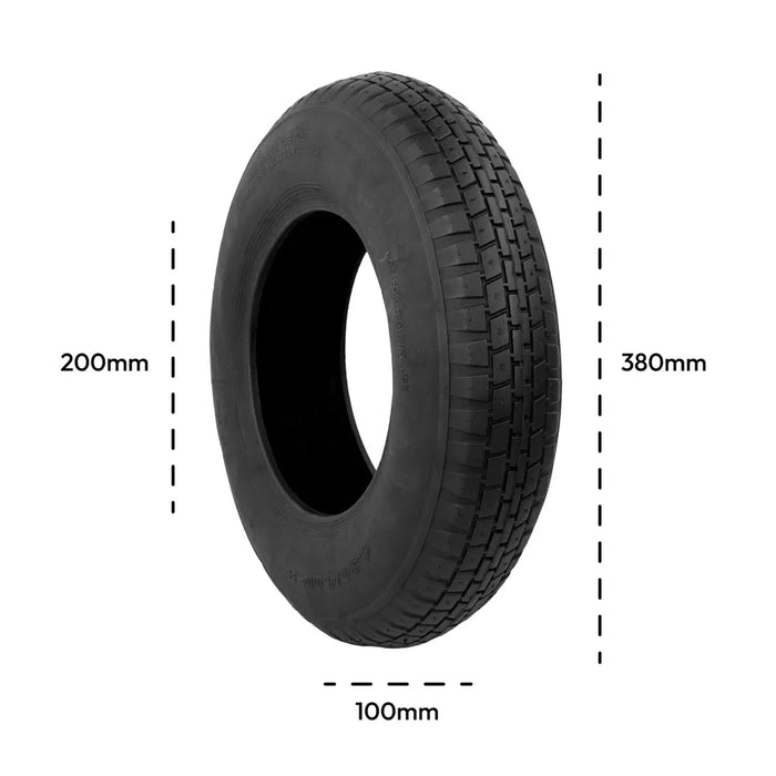 MAXPERKX 480-8 Wheelbarrow Tyre and Inner Tube Replacement Set