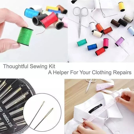 MAXPERKX Home Tailor Travel Sewing Kit, Ideal for On-the-Go Repairs