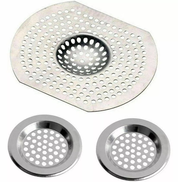 MAXPERKX 3pcs Sink Bath Drain Plug Strainer, Hair Trap for Kitchen and Bathroom