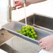 MAXPERKX Sink Mat being used to drain washed dishes