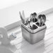 MAXPERKX Kitchen Sink Tidy Caddy showing its compartments and layout