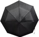 MAXPERKX Folding Mini Pocket Umbrella, Black Rainproof Brolly