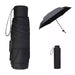 MAXPERKX Travel Umbrella, Lightweight and Compact for Sun and Rain Protection