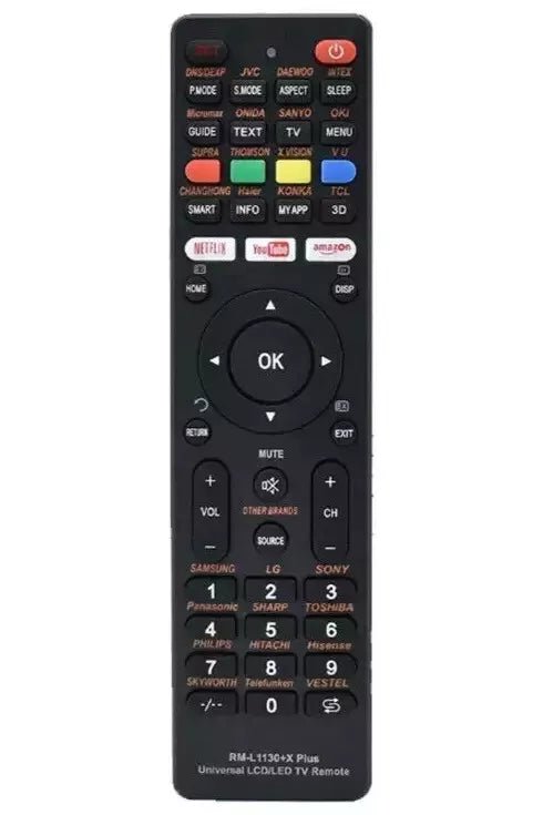 Universal Remote Control for 3D Smart LED TV, Replacement by MAXPERKX