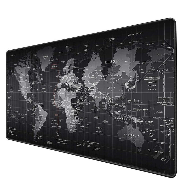 MAXPERKX X-Large Gaming Mouse Pad World Map Anti-Slip PC Laptop Desk Keyboard Mat 90x40cm Image 8