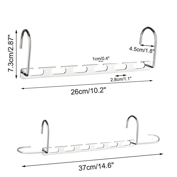 MAXPERKX Space-Saving Metal Magic Hanger Image 7