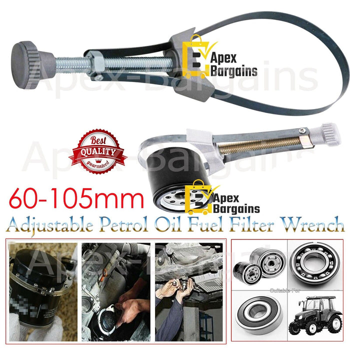 Metal Oil Filter Strap Wrench