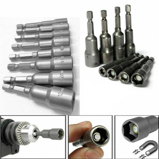 Metric Socket Impact Drill Bits Kit - Complete Set