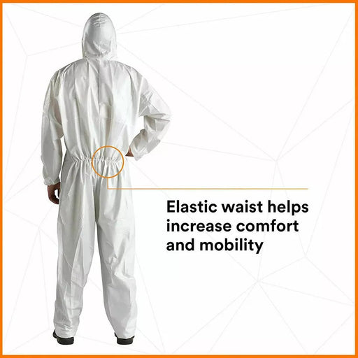 Protective Work Coverall for Painters, Hooded Full Body Suit