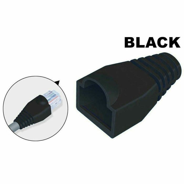  RJ45 Connector Cover Boots - Black (Image 3)