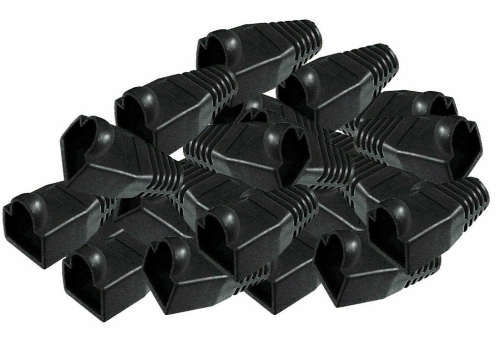  RJ45 Connector Cover Boots - Black (Image 1)