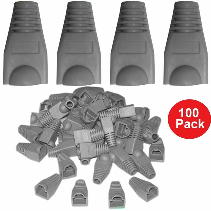 RJ45 Connector Cover Boots - Grey (Image 1)