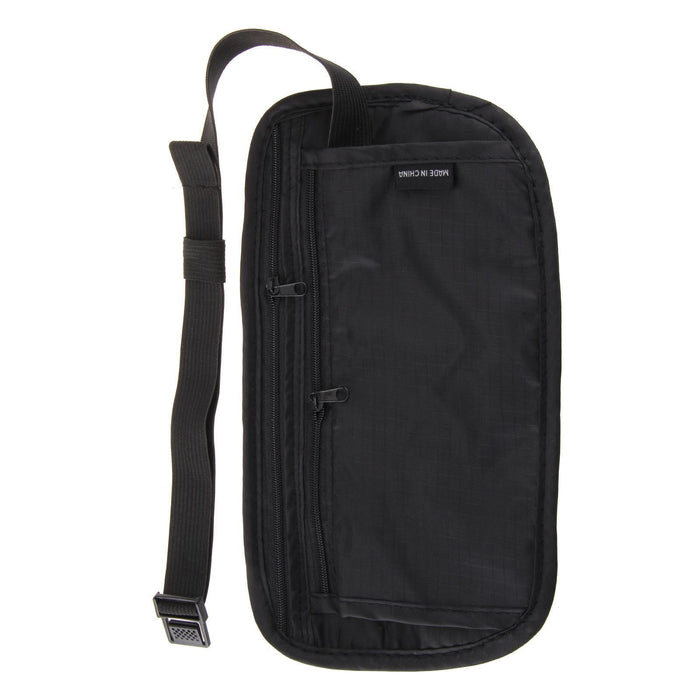  Secure Travel Pouch for Passport Wallet and Belongings