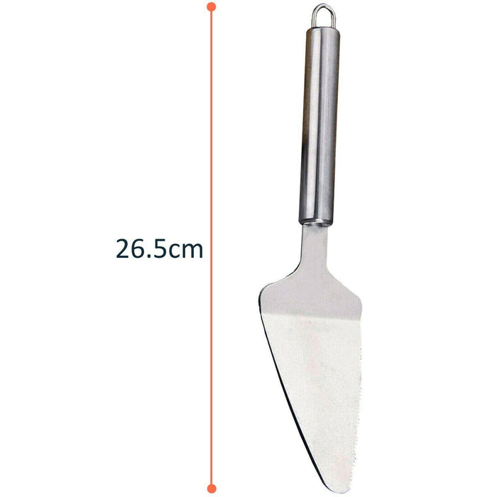 Stainless steel pie server spatula