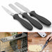 Stainless Steel Spatula Palette Knife Set - Front View