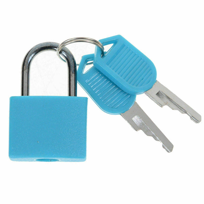 Padlocks designed for travel luggage and suitcases