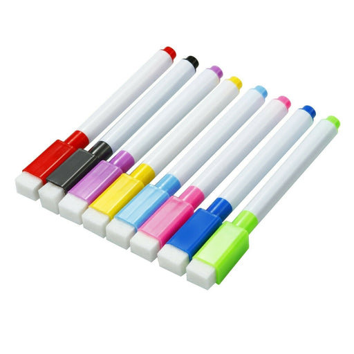 Versatile dry erase markers for drawing, writing, and sketching