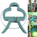 Reusable plant ties for secure attachment and natural plant movement