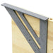 6-inch square roofing rafter guide for accurate measurements