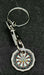 APXB UK £1 Pound Coin Trolley Token Keyring - Supermarket Fob, Locker Keychain