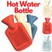 APXB Natural Rubber Hot Water Bottle - Winter Heat Therapy Pain Relief Warmer - Image 2